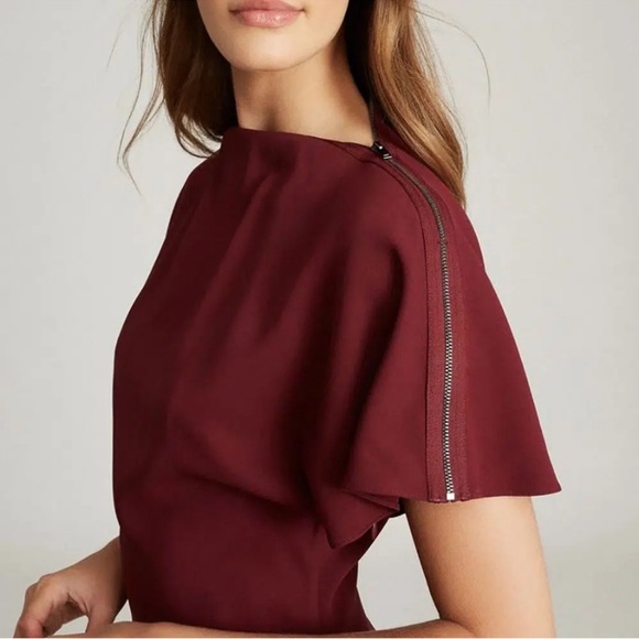 NWT REISS Josie Zip Detail Midi Sheath Dress
NWT - Picture 2 of 11